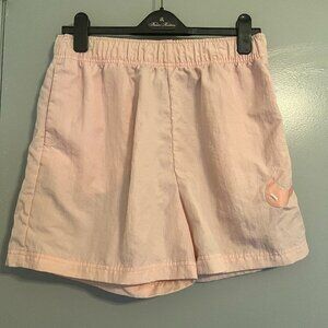 Nike Women's Swoosh Woven Easy Shorts Light Pink Size M